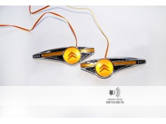 Светодиодный поворотник с логотипом Citroen